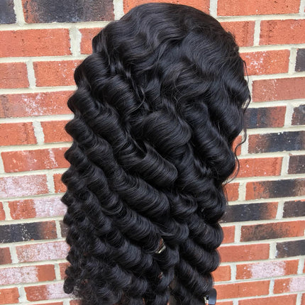 BeuMax 4x4 Loose Deep 5x5 Lace Closure 6x6 Human Hair Wigs
