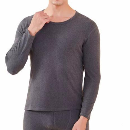 Men's 2-Piece Cotton Thermal Set with Shirt & Pants