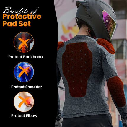 CE Level 1 Certified Armor Pads Set