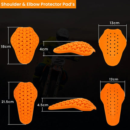 CE Level 1 Certified Armor Pads Set