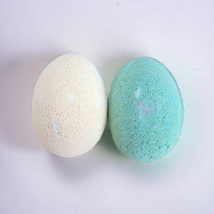 Fizzy Egg Bath Bombs x2 Pack - Yellow & Green