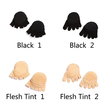 With Forefoot Cushion Women Socks Non Slip Open