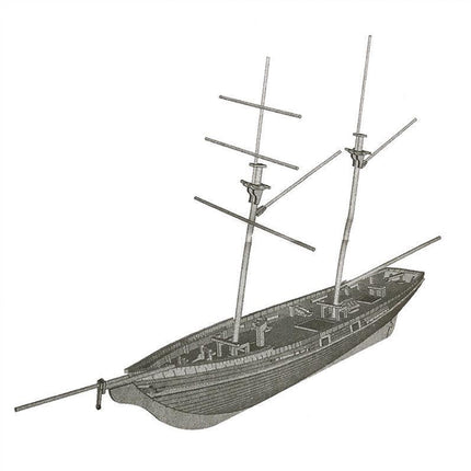 Wooden Sailing Ship Boat Model DIY Kits Assembly