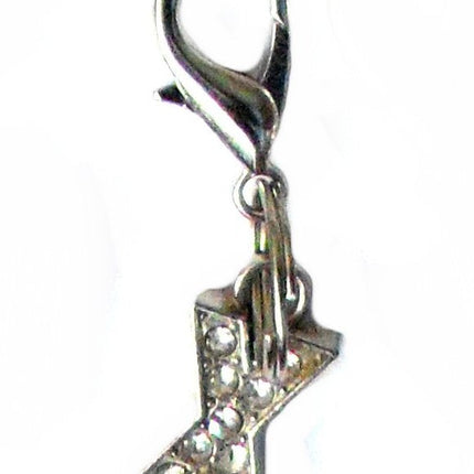 A-Z Crystal Letter Pet Charms