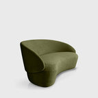 2-Seater / Green/Velour fabric
