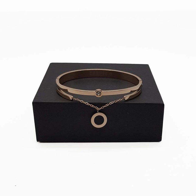 Jericho Rosé Gold Bracelet