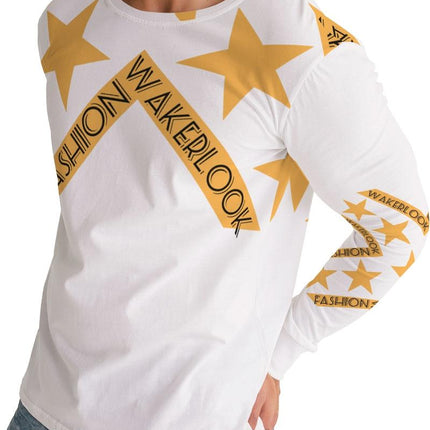 Men's Fashion Long Sleeve Wakerlook Tee