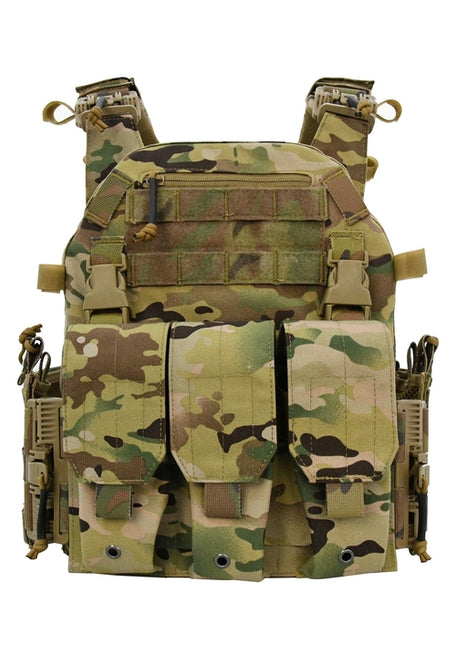 Nylon Camouflage Combat Training Tactical Vest