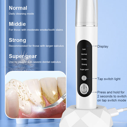 Visual Ultrasonic Tooth Cleaning Device Household