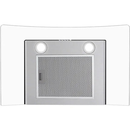 30" Wall Mount Range Hood 450CFM Tempered Glass Vented 3-Speed Fan