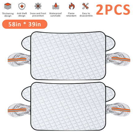 Universal Car Windshield Snow Cover Magnetic Winter Ice Frost Guard