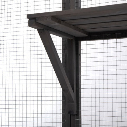 Oversized Cat Cage - Grey