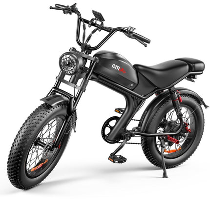 eMoto C93™ – 20" Retro-Style Electric Bike 1000W | 48V 20Ah Battery