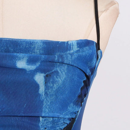 Stylish Cowl Neck Cami : Mini Dress