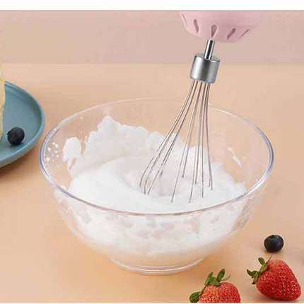 Portable Mini Wireless Electric Egg Beater HandHeld USB