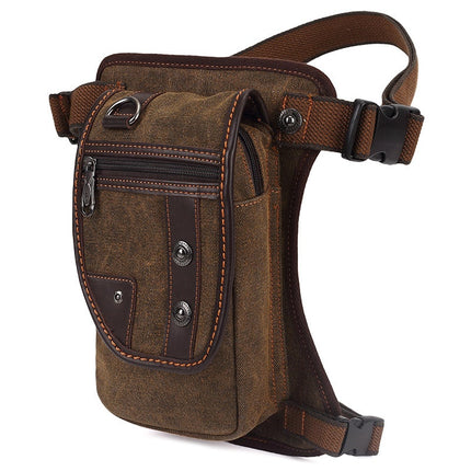 Canvas Outdoor Tactical Small Leg Bag