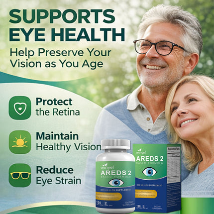 AREDS 2 Eye Vitamin And Mineral Supplement, Containing Lutein, Vitamin