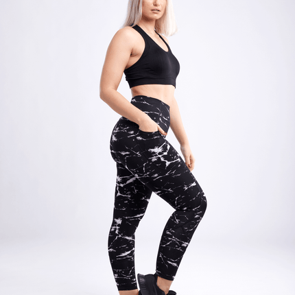 JupiterGear High-Waisted Classic Gym Leggings with Side Pockets
