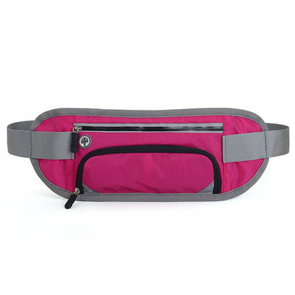 Running Waist Belt Bag Marathon With Water Bottle