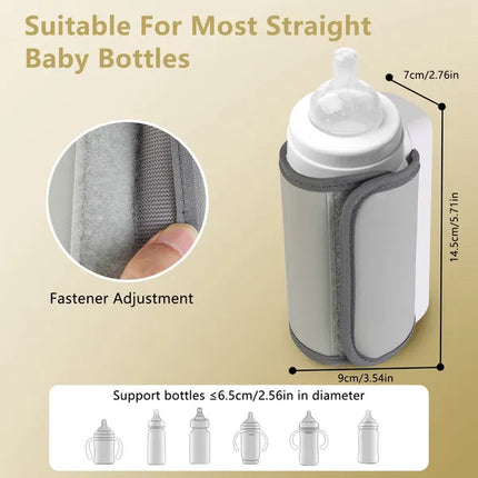 Portable Bottle Warmer On The Go Baby Milk Warmer Milk Formula Warmer