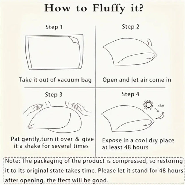 Cooling Breathable Tofu Pillows 2 PACK