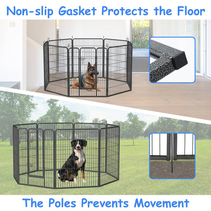Dog Pens Outdoor Dog Fence Dog Playpen For Large Dogs Dog Kennel Pet