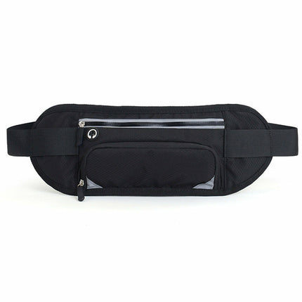 Running Waist Belt Bag Marathon With Water Bottle