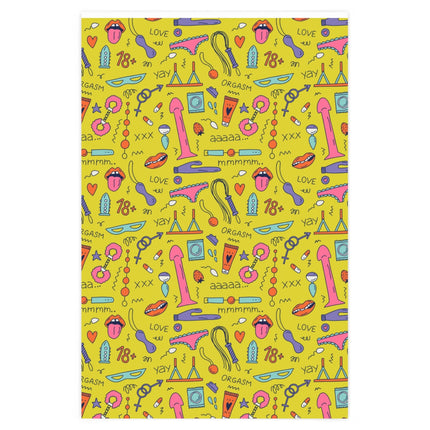 Sex Shop Wrapping Paper