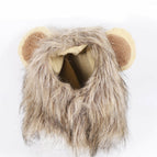 S / Brown lion hat