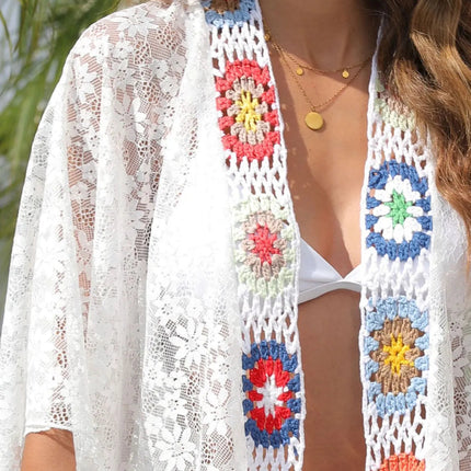 Crochet Open Front Cover-Up