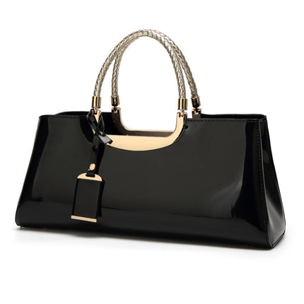 European American Style Fashion Lightweight Leather Handbag