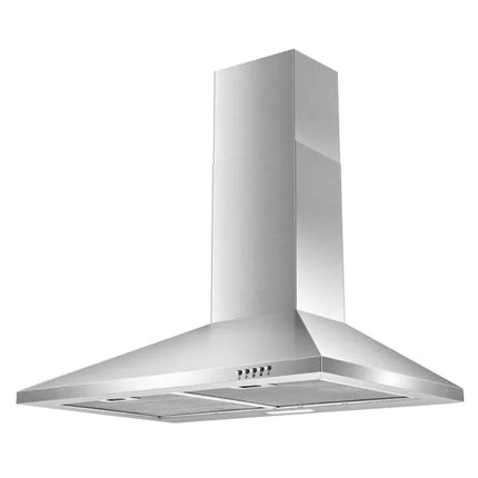 Range Hood 30 Inch,Wall Mount Range Hood In Stainless Steel With