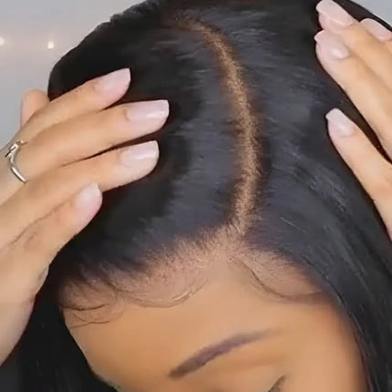 Alice | Long Bob Human Hair Wig with 4x4 Lace Front