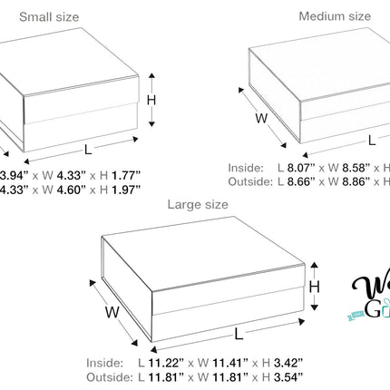 Will You Be My Bridesmaid White Box  - Border