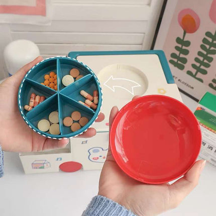 Ambulance Family First Aid Kit - Cute Medicine Lock Storage Box Organi