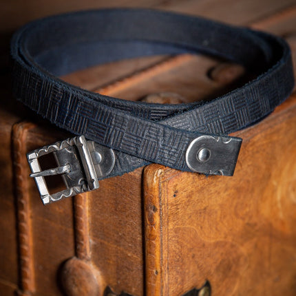 Decorated Belt Anselm Blue