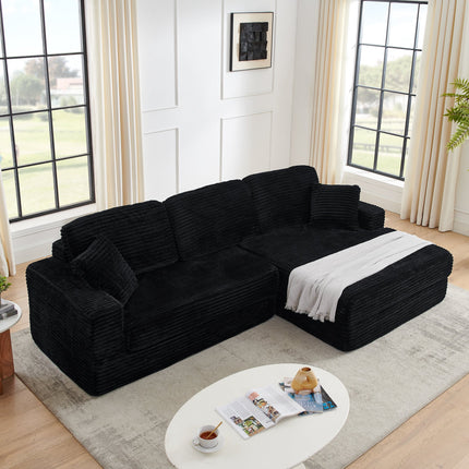 Right Sofa Seat,L Shape Modular Sectional Sofa, Compressed Sectional