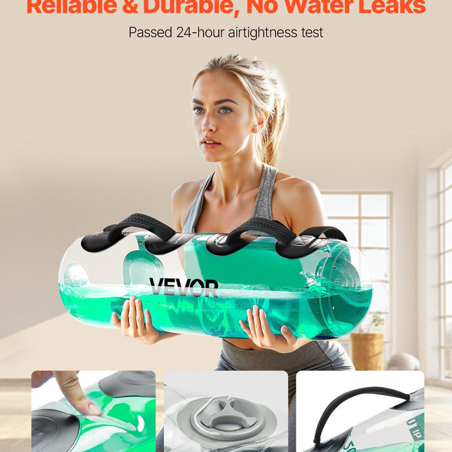 Water Weights Aqua Bag, Large Aqua Bags For Workout, 50 Lbs Adjustable
