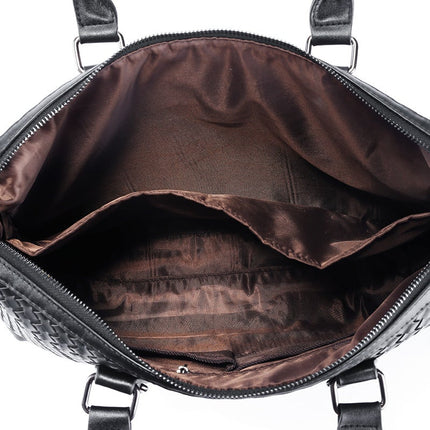 Men's High Quality Leather Large Briefcase