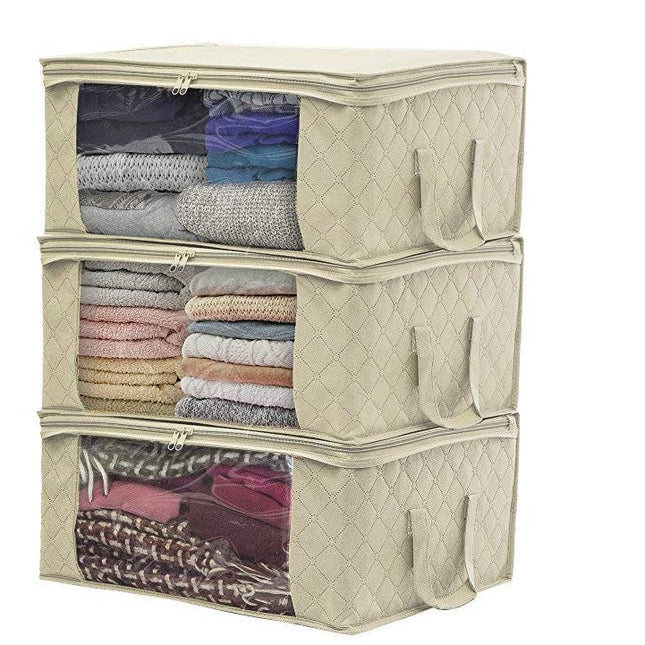 Non-woven Wardrobe Storage Bag Quilts Clothing