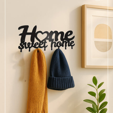 Sleek Adhesive Key Holder - Metal Key Holder Wall Mount W Contemporary