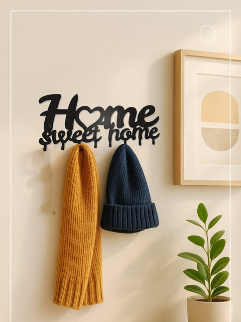 Sleek Adhesive Key Holder - Metal Key Holder Wall Mount W Contemporary