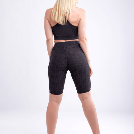 JupiterGear High-Waisted Scrunch Yoga Shorts with Hip Pockets