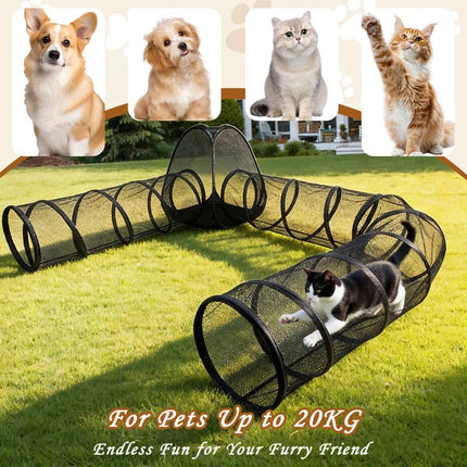 Outdoor Cat Enclosure, Portable Cat Tents For Outside, Cage Free