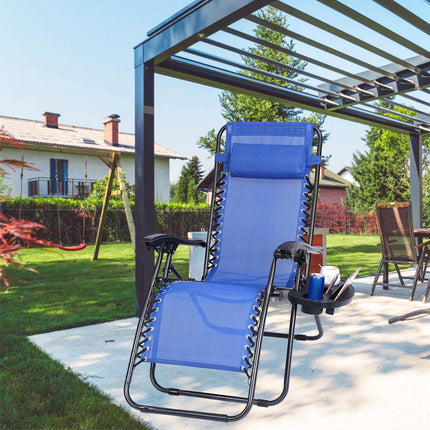 1 Set Cup Holder For  Zero Gravity Chair Clip On Side Tray With