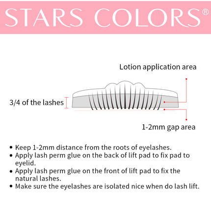 10 Pairs Sachet Lifting Lotion Lashes Lift Set Perm 8-12 Minutes