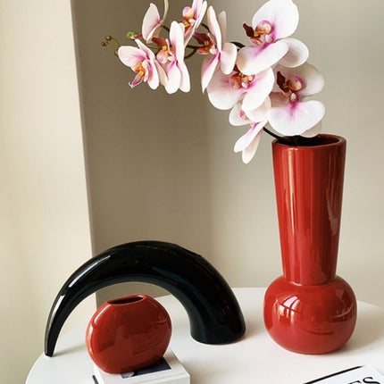 Bauhaus Style Ceramic Art Deco Vase