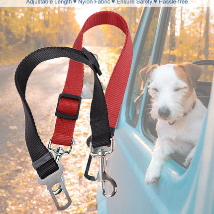High Quality Durable Pet Cat Dog Vehicle Leash Nylon Adjustable Car