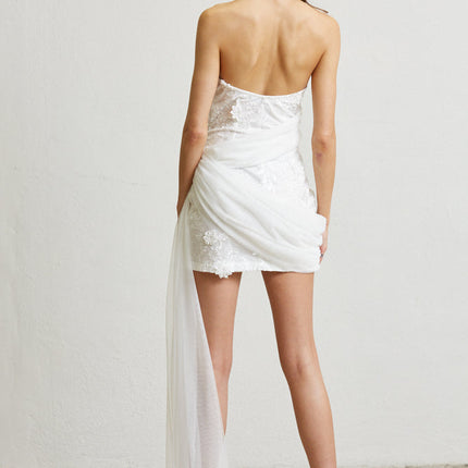Floral Whispers Mesh Dress