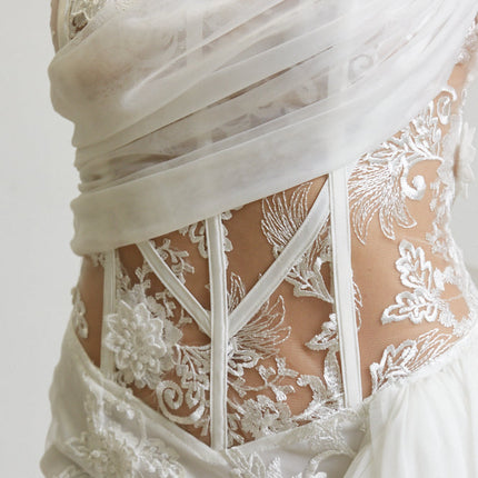 Floral Whispers Mesh Dress